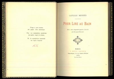 Pour lire au bain. Avec cent cinquante-quatre…