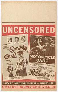[Exploitation Films Lobby Card]: Sorority Girl and Motorcycle Gang