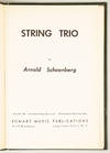 [Op. 45]. String Trio [Score]