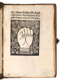 Ein schönes Büchlin der kunst Chiroma[n]tia deß wolgelerte[n] Magistri Andree corui vo[n] Mira[n]dula