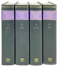 The Dictionary of Nineteenth-Century British Scientists: Volume 1-4 [Four volume set]