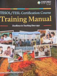 TESOL/TESL Certification Course Training Manual