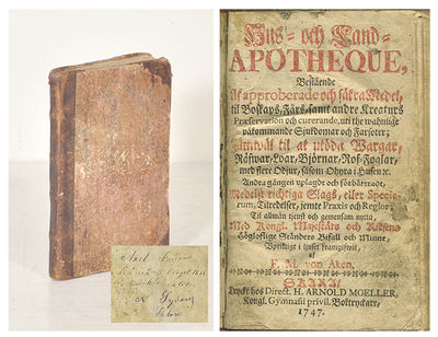 Hus- och land-apotheque, bestående af approberade…