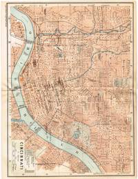 Baedeker City Plan: Map of Cincinnati