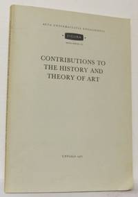 Contributions to the History and Theory of Art.…