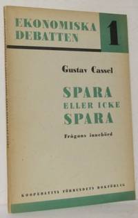Spara eller icke spara. Frågans innebörd.