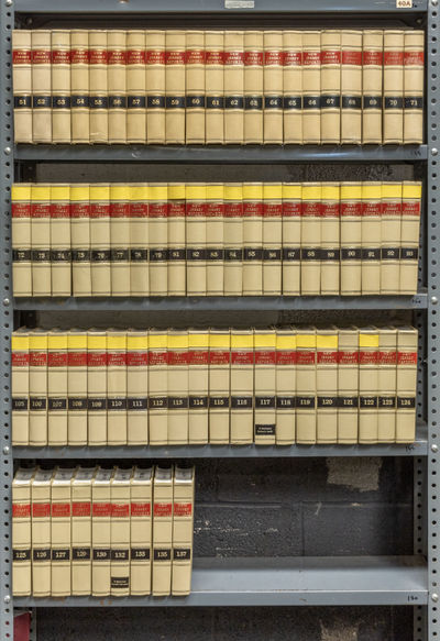 New Jersey Reports. 70 Miscellaneous Vols. 8 linear feet shelf space