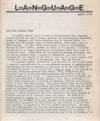 L=A=N=G=U=A=G=E April 1978