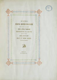 A.S.M.I. Eugenia Montijo Bonaparte nella Fausta Occasione che il popolo Francese Imperatrice Imperatricer La Saluta questi versi offre gratulando adaucto de' Marchesi Diotallevi Patrizio Riminese. [With:] A.S.A.I. Luigi Napoleone Bonaparte