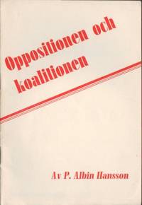Oppositionen och koalitionen.