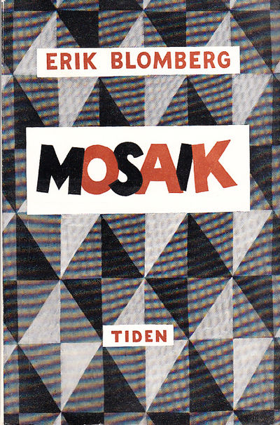 Mosaik. Litteratur, teater, konst etc. 1930-1940.…