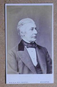 Carte De Visite Photograph: Portrait of a Gentleman.