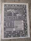 The Works Of Geoffrey Chaucer Now Newly Imprinted / The Canterbury Tales: Prologue (Single Page Proof Of The Preliminary 1893 Version)