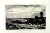 Plate - "Summer Morning" from English Landscape Scenery. A Series of Forty Mezzotinto Engravings on Steel from Pictures Painted by John Constable, R.A.