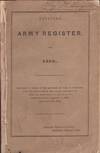 Official Army Register for 1850