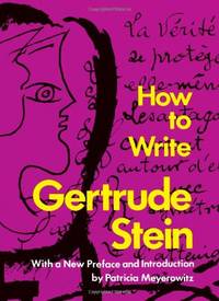 How to Write by Stein, Gertrude