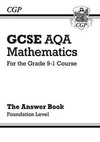 GCSE Maths AQA Answers for Workbook: Foundation (CGP AQA GCSE Maths)