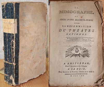 La Mimographe ou Idées d'une honnête-femme pour…