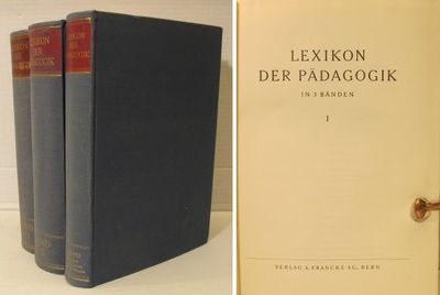 Lexikon der Pädagogik. In 3 Bänden. I.…