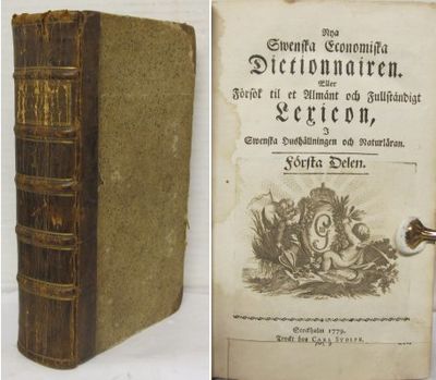 Nya Swenska Economiska Dictionnairen eller Försök…