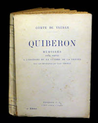 Quiberon  -  Mmoires pour servir  l'histoire de la Guerre de Vende.