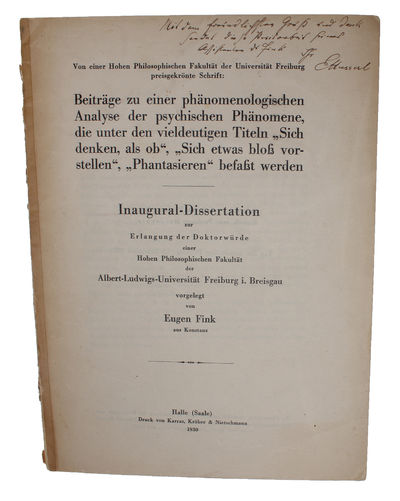 [Von einer Hohen Philosophischen Fakultät der…