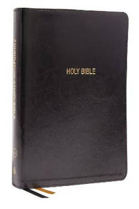 KJV, Foundation Study Bible, Large Print, Leathersoft, Black, Red Letter, Comfort Print: Holy...