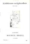 Catalogue hors serie 5/1962 : Editions originales 1861 - 1958