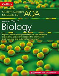 AQA A Level Biology Year 2 Topics 5 and 6: Energy transfers in and between organisms, Organisms...