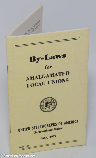 By-laws for amalgamated local unions