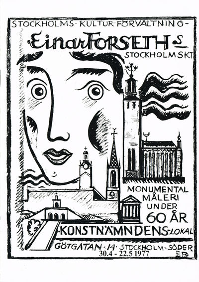 Einar Forseth. Stockholmskt monumentalmåleri…