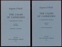 The Calms of Capricorn: A Preliminary Edition, Volume I: The Scenario [and] Volume II: The Play