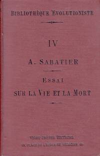 Essai sur la Vie et la Mort