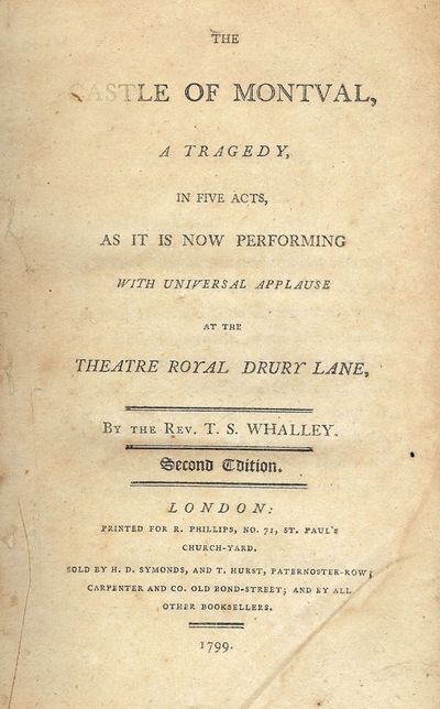 THE CASTLE OF MONTVAL, A TRAGEDY