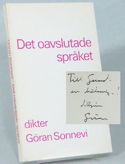 Det oavslutade språket. Dikter.