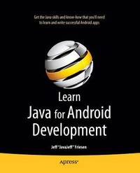 Learn Java for Android Development