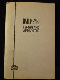 DALLMEYER LENSES AND APPARATUS