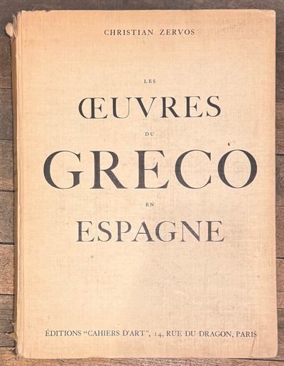Les Oeuvres du Greco en Espagne
