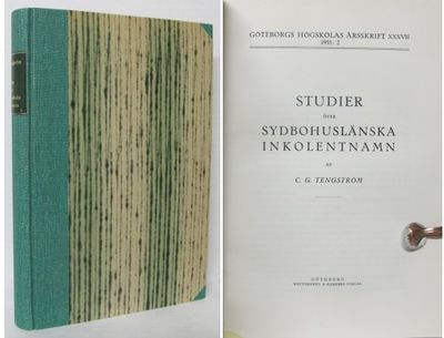 Studier över sydbohusländska inkolentnamn.