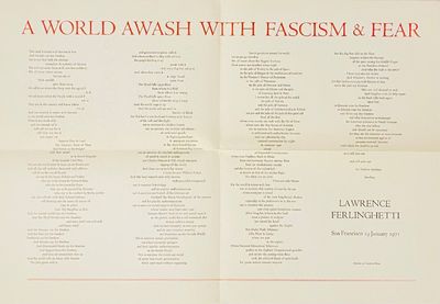 A World Awash with Fascism & Fear