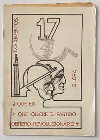image of Qué es y que quiere el Partido Obrero Revolucionario