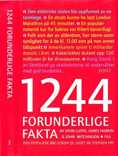 QI. 1244 Forunderlige fakta.