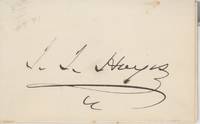 image of Fine signature "I. I. Hayes" (Isaac Israel, 1832-1881, Arctic Explorer, Physician and Politician)