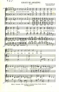 Grace So Amazing SATB Sheet Music