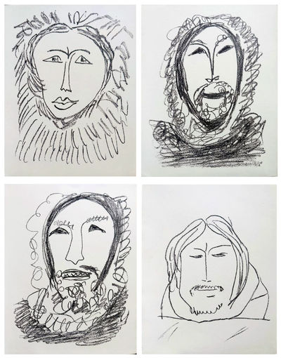 Une Fete en Cimmerie, with 31 original lithographs by Matisse. 1963.