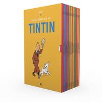 The Adventures of Tintin 23 Series Box Set by Herge (Paperback)