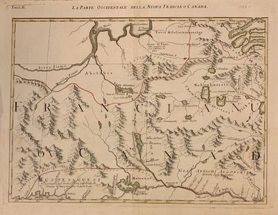 La Parte Occidentale della Nuova Francia o Canada