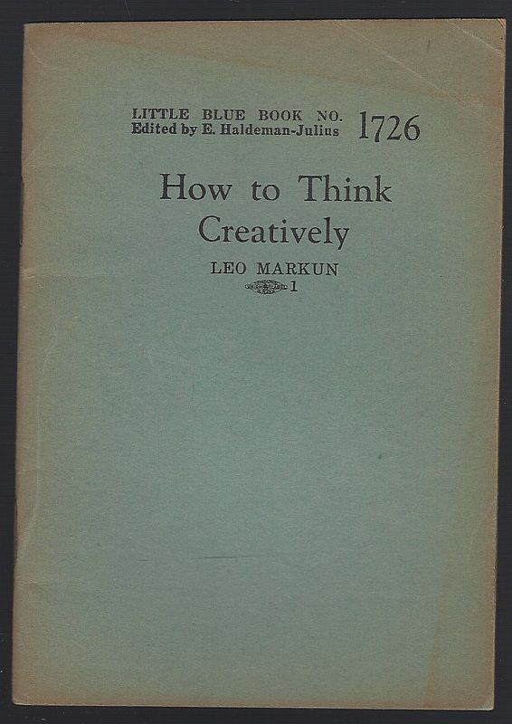 HOW TO THINK CREATIVELY