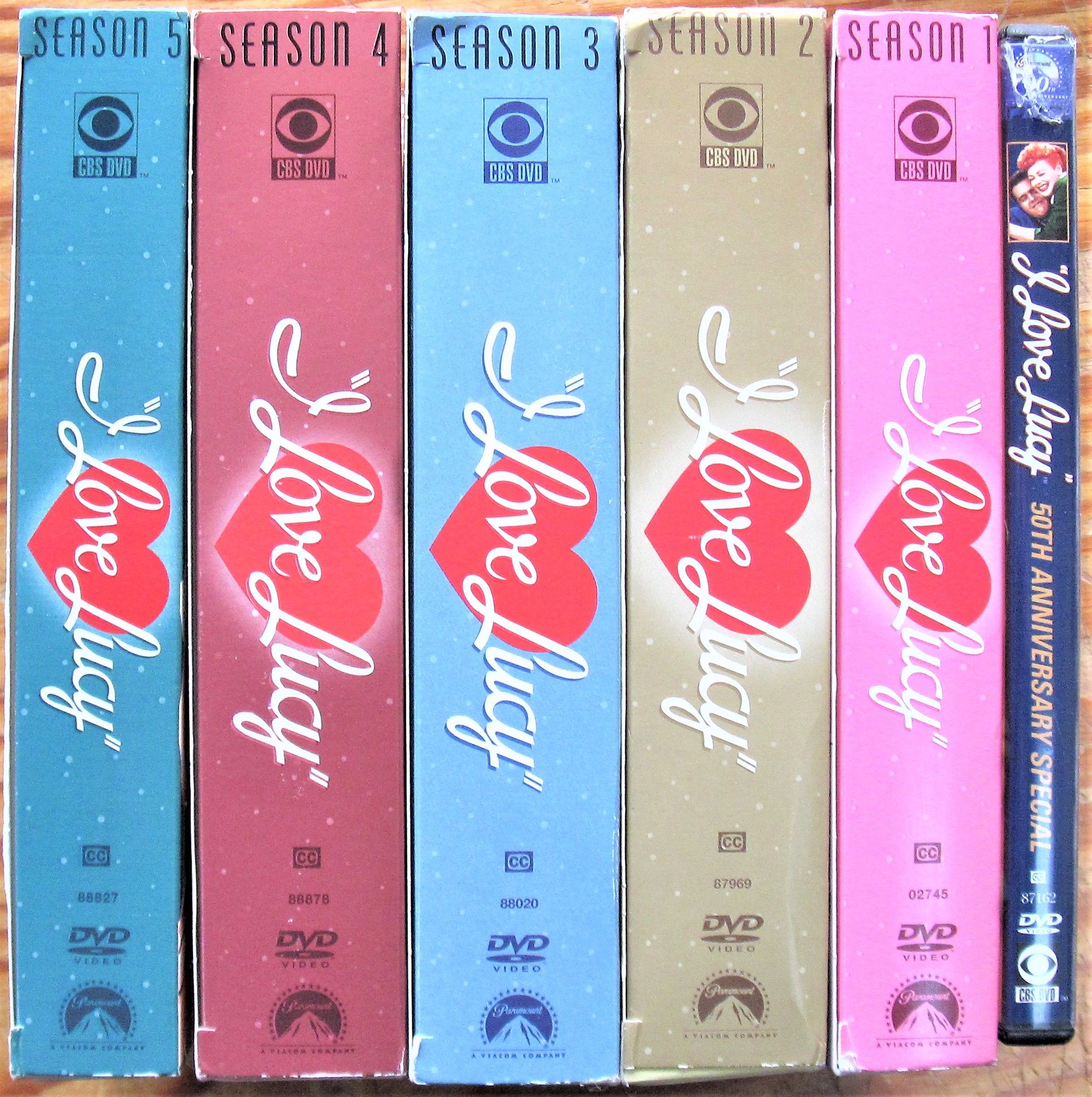 I love Lucy DVD SEASON1 ボックス日本語吹替　 6巻 I Love Lucy - The Complete Series (Seasons 1-6) - Walmart.com