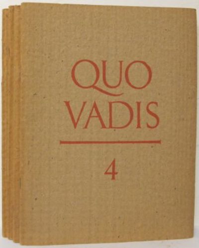 Quo vadis 1-4.